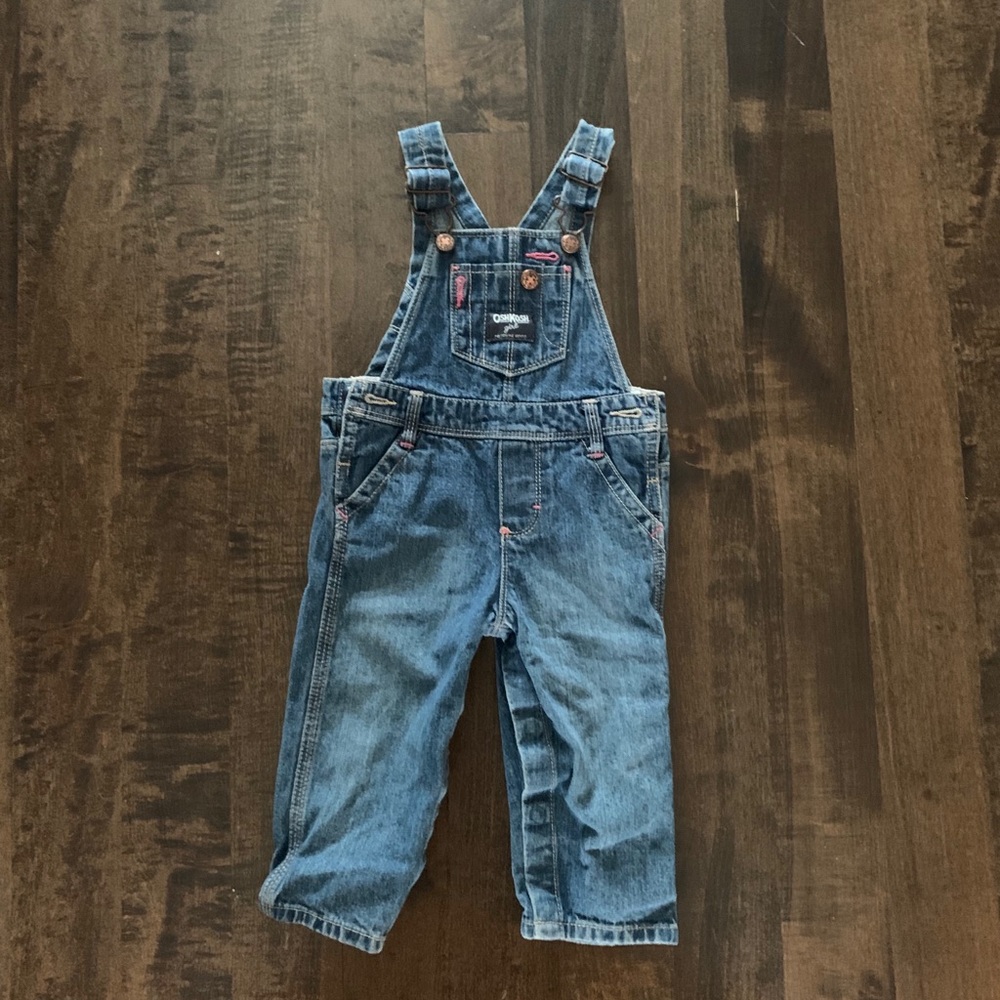 Oshkosh B’gosh denim overalls